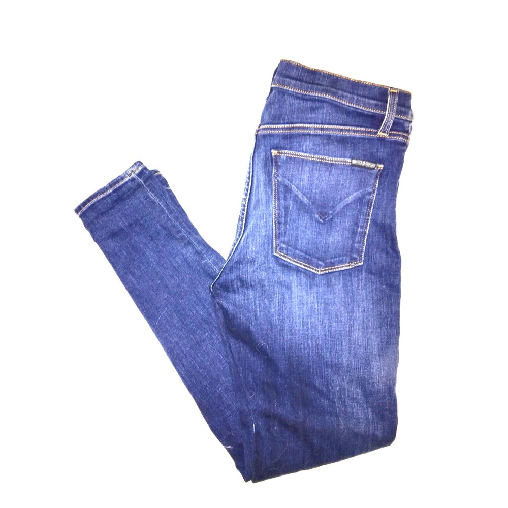 HUDSON SKINNY JEANS: “Natalie”/Midrise